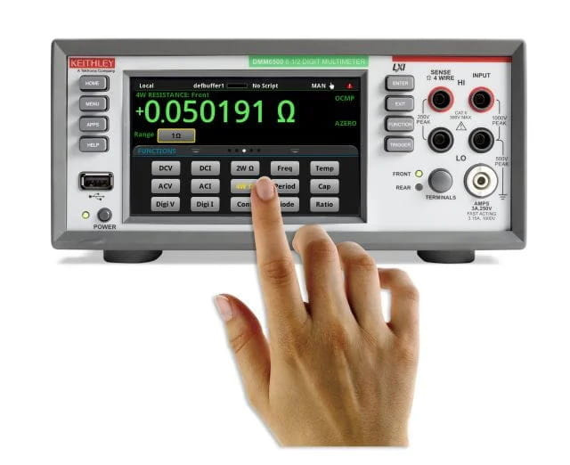 吉時(shí)利Keithley DMM6500 6.5 位數(shù)字萬用表，帶圖形觸摸屏